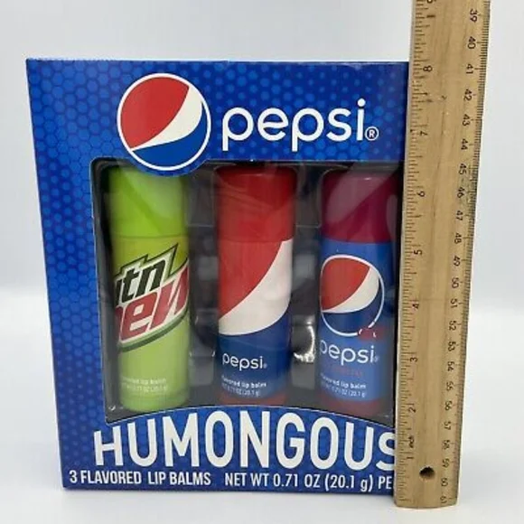 Pepsi Humongous Flavored Lip Balms 3 Piece Set - Picture 4 of 5
